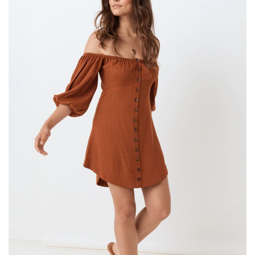 Spell & The Gypsy Collective Dress Mini Dress Boho Rani Mini Dress Size XXS NWT